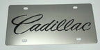 3D Chrome Black License Plate Frame Front for Cadillac (2009–2021)