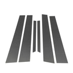 6 Pcs Door Pillar Window Trim for Mercedes S-Class  Carbon Fiber
