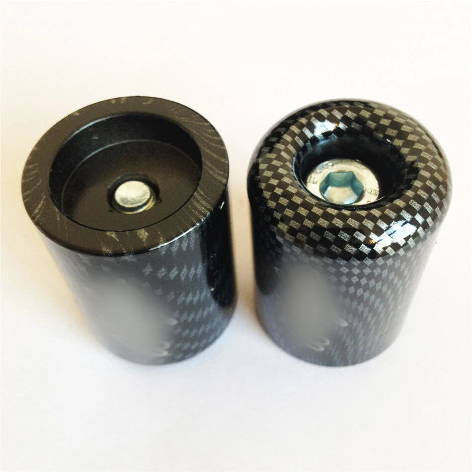 Hand Bar Ends for Kawasaki Ninja EX250 EX500 EX650R ZX6R-636 ZRX1100 Carbon