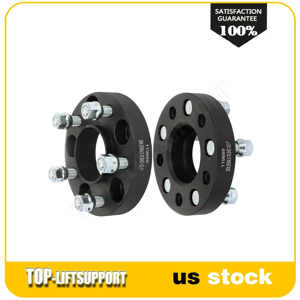 2X 1" Wheel Spacers for Ford Mustang Ranger