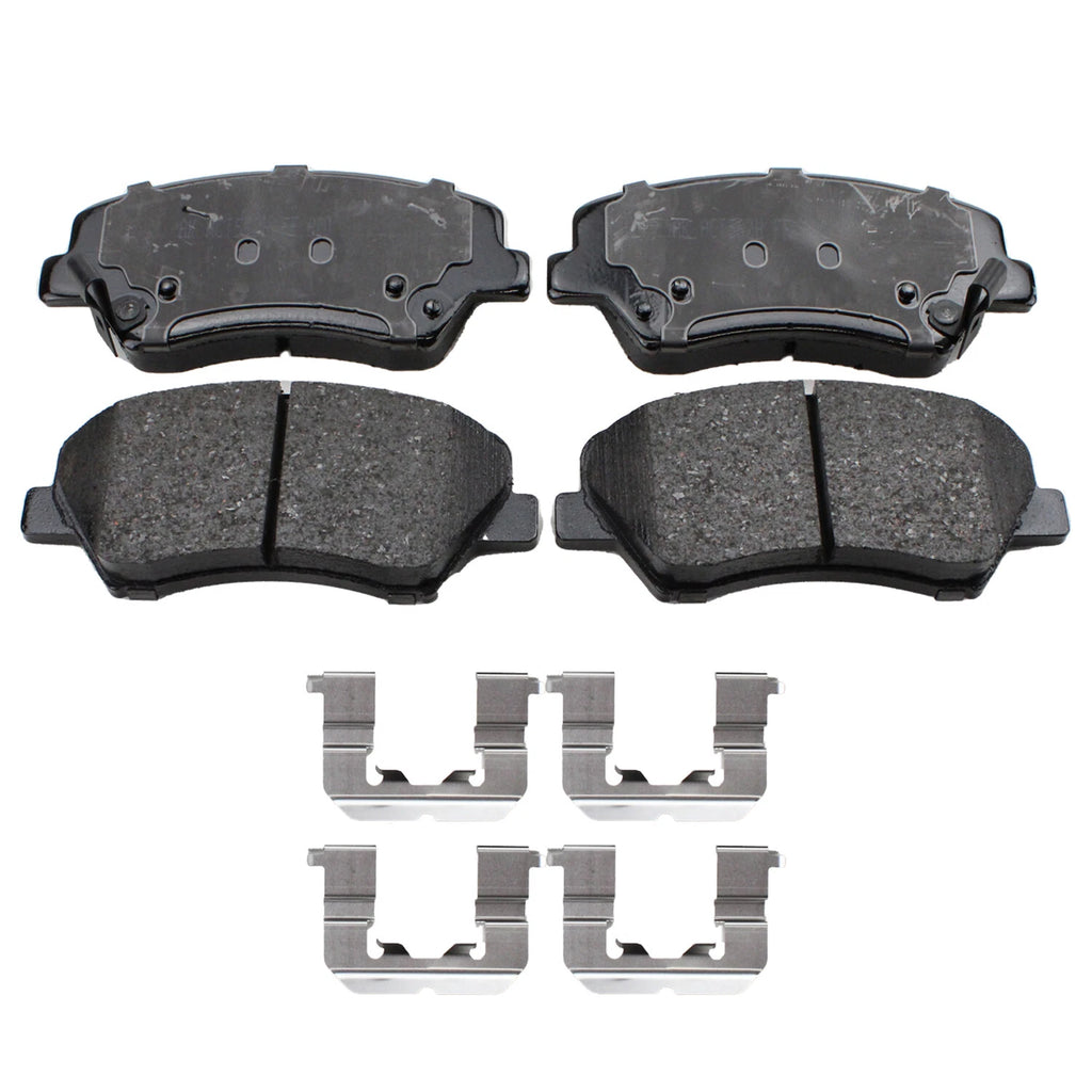 Akebono ProACT Front Disc Brake Pads for Hyundai Elantra GT, Kia Forte (2013–2018)