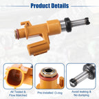 6pcs Fuel Injector Nozzle 23250-0P100 for Toyota Avalon XSE (2019–2020)