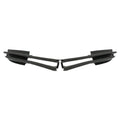 Bumper Grille Set of 2 for BMW 325i 323i 2001-2006 (1999-2006) Black