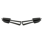 Bumper Grille Set of 2 for BMW 325i 323i 2001-2006 (1999-2006) Black