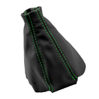E Brake Boot Cover for Nissan 300ZX (1990–1996) Black Green Stitch