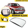Tow Mirror Glass Outer Convex for Dodge Ram (2010–2019)