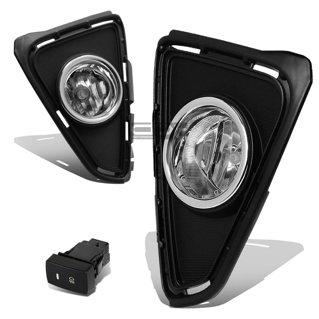 Fog Light Lamp + Switch for Toyota RAV4 (2016–2023) - Clear Lens OE