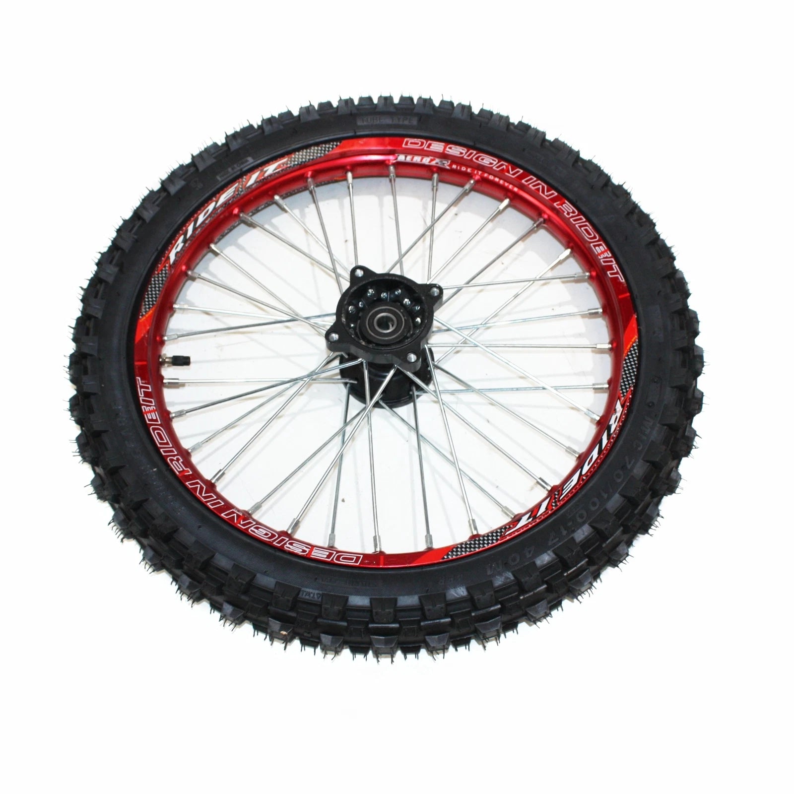 12mm Axle Front Wheel Rim Tire for PIT PRO Dirt Bike (70/100 - 17)