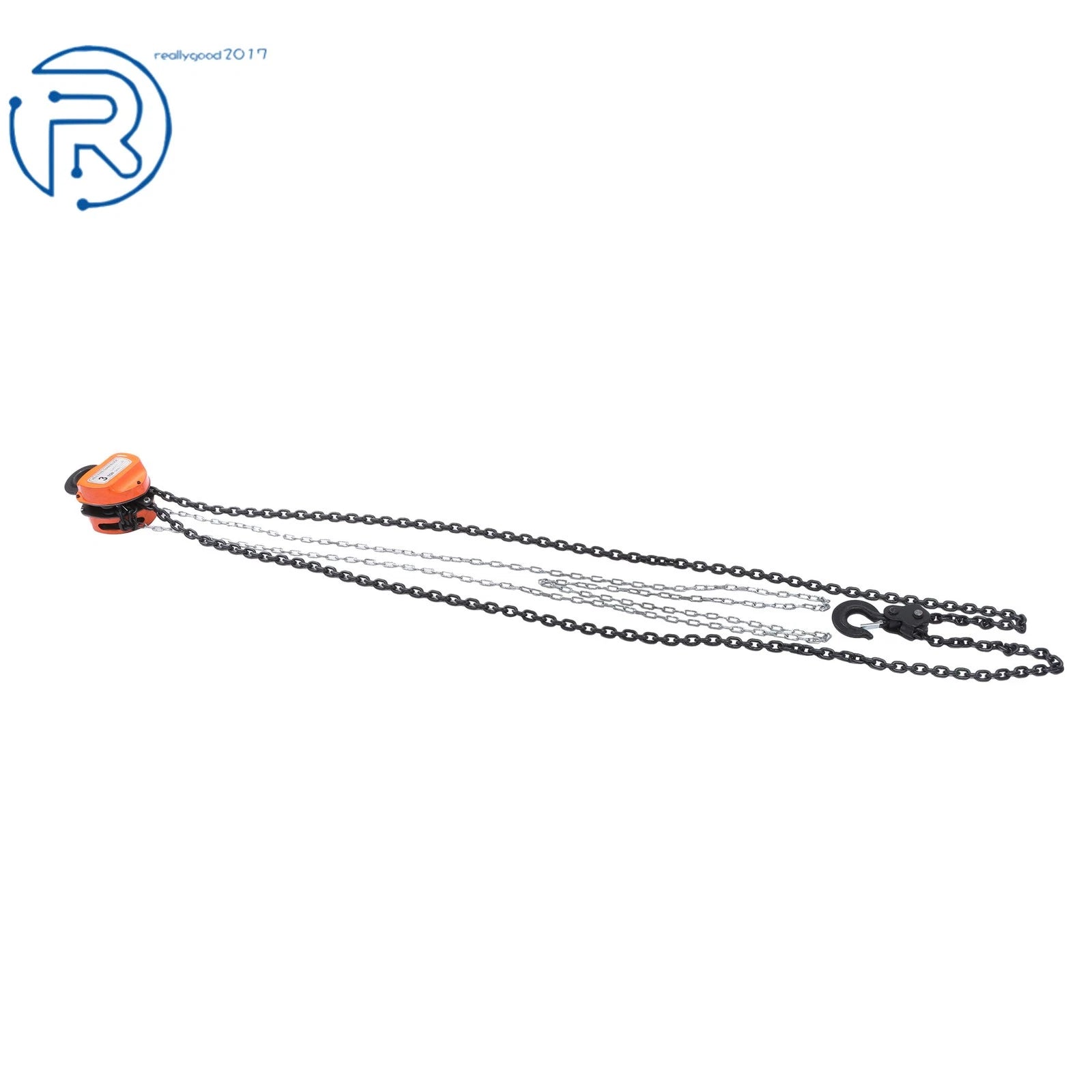 Manual Chain Hoist 3 Ton with 2 Hooks and 10' Lift