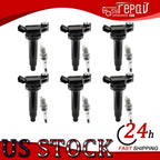 6X Ignition Coil & Spark Plug for Toyota Solara (1999–2008) UF267