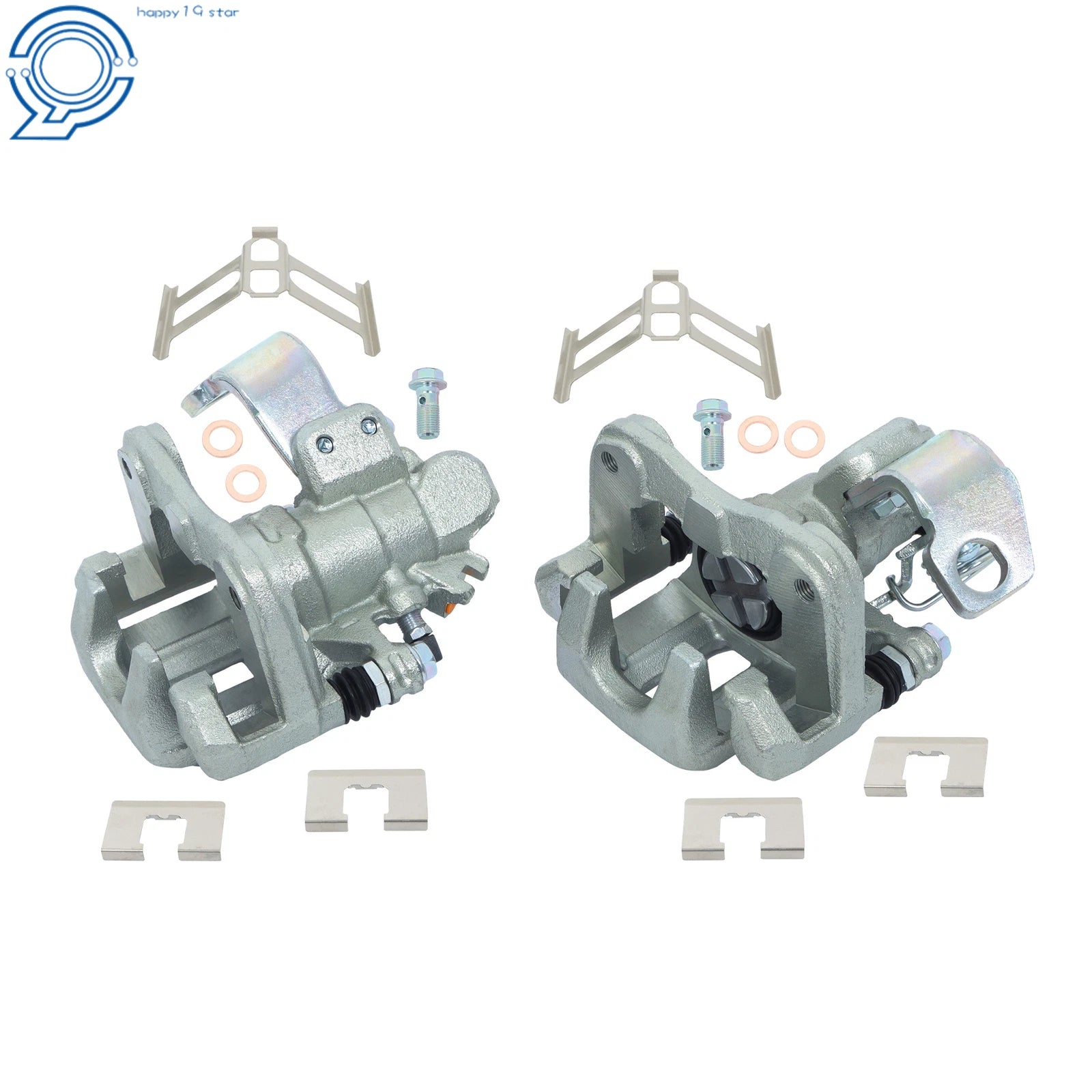 Rear Brake Calipers for Acura CSX, Honda Civic (2006–2015)