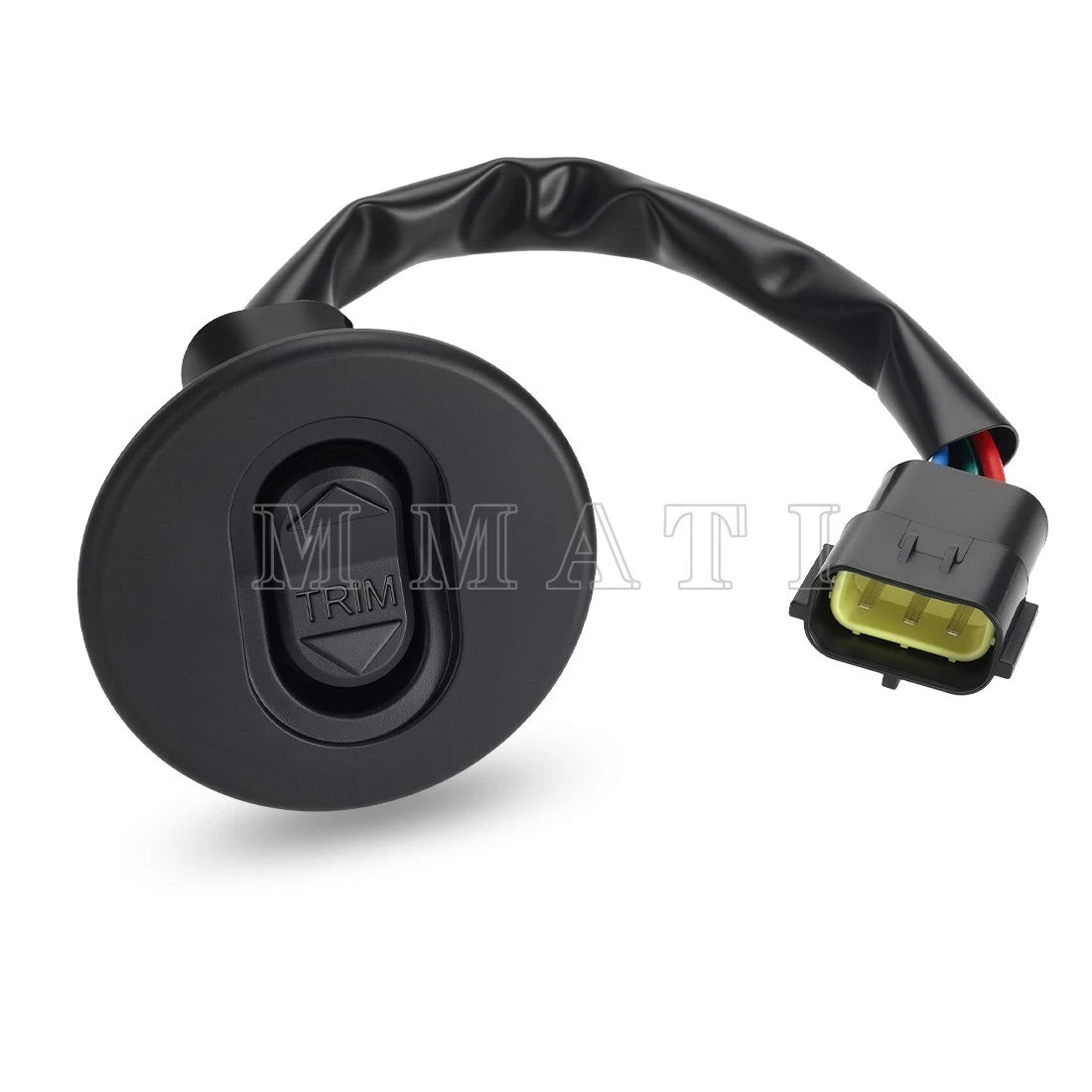 Trim Switch Round Bezel for Mercury Marine Outboard (1987–2000) 8M0037225
