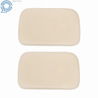 2X White Seat Back Assembly for Club Car DS Golf Cart (1979–1999)