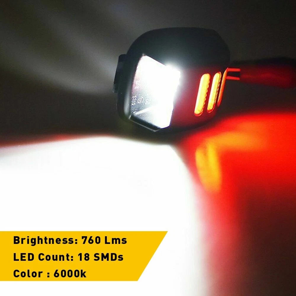 License Plate Lights for Nissan D40 Frontier Armada Titan Xterra Equator
