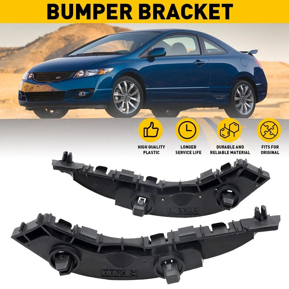 Set of 2 Front Bumper Spacer Brackets for Honda Civic (2006–2011) 71198SNAA02