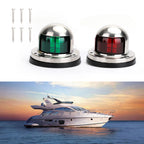 2Pcs LED Navigation Lights for Boat Yacht Pontoon (UK)