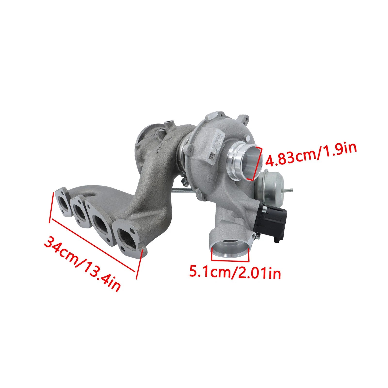Turbocharger for Mercedes C300 E300 C350e SLC300 (2015-2020)