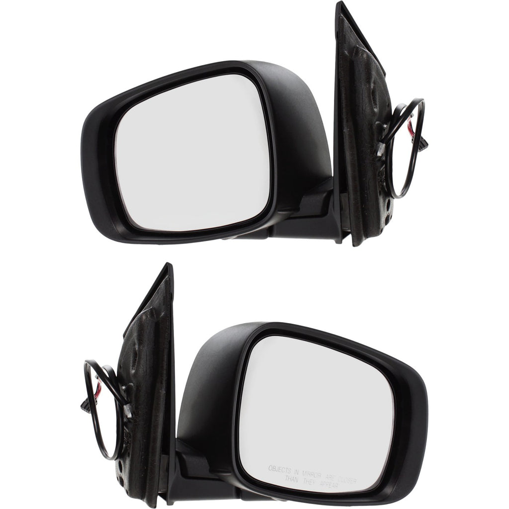 Set of 2 Power Adjust Heated Mirrors for Dodge Grand Caravan (2008–2020)