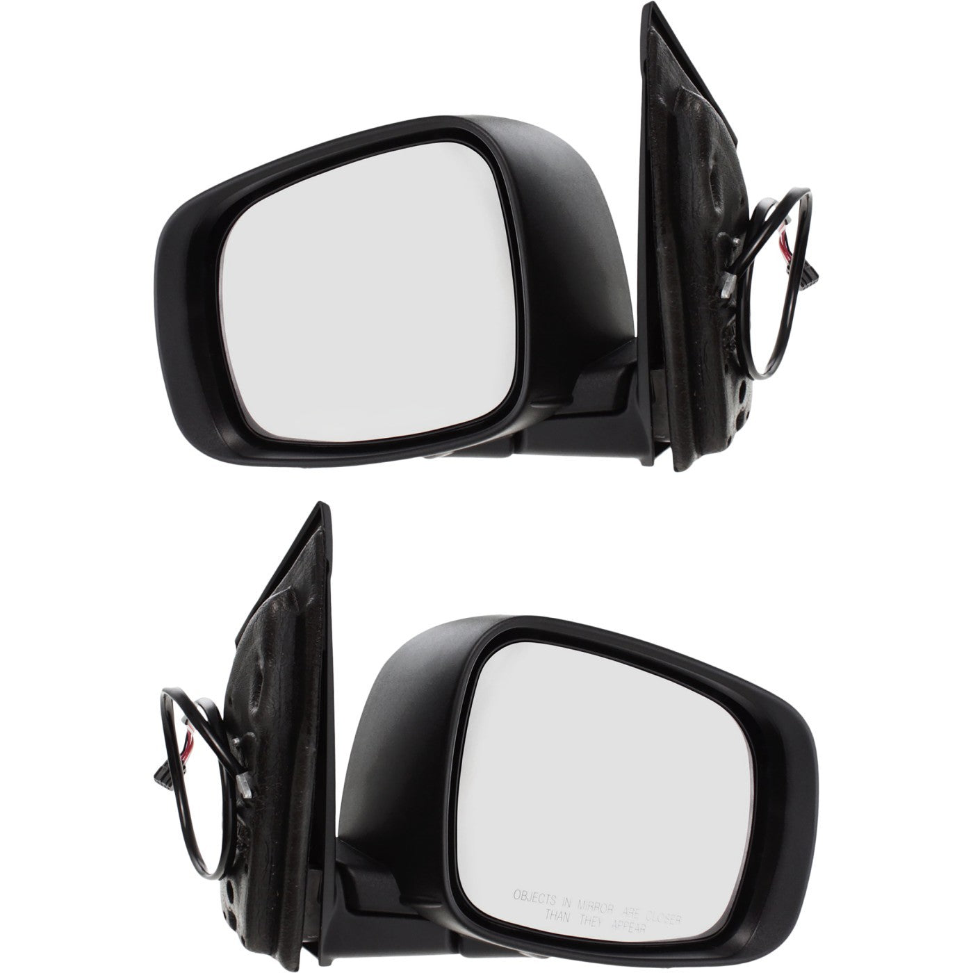 Set of 2 Power Adjust Heated Mirrors for Dodge Grand Caravan (2008–2020)