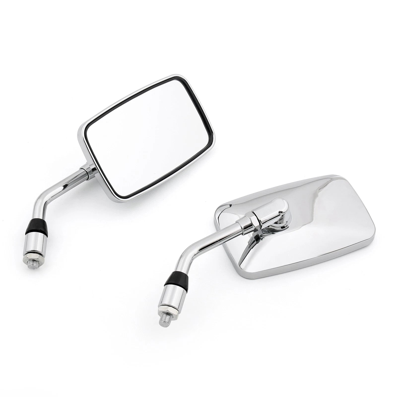 Pair Rearview Mirrors for Honda VT1100 Shadow NV600 VT250 (1983–2007)