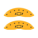 Caliper Covers Set of 4 Engraved Bowtie for 2021-2023 Chevy Traverse