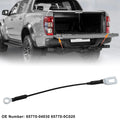 Tailgate Cables Support Straps for Toyota Tacoma (1995–2003) 65770-04030 Black