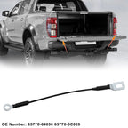 Tailgate Cables Support Straps for Toyota Tacoma (1995–2003) 65770-04030 Black