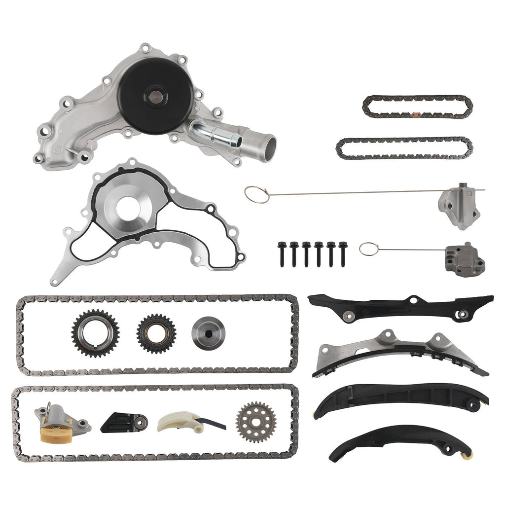 Timing Chain Kit with Water Pump for Chrysler Dodge Jeep Ram 3.6L V6 (2011–2022)