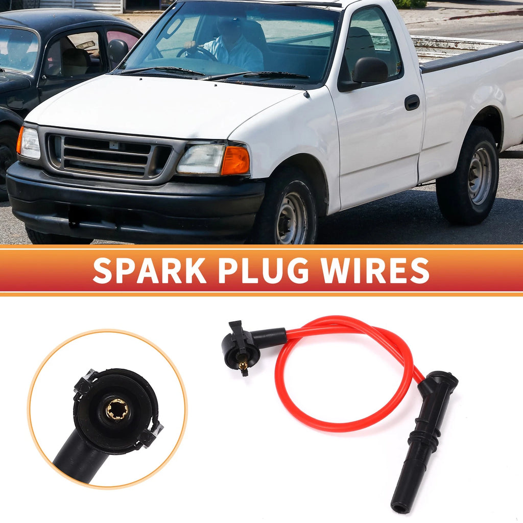 8 Pcs Spark Plug Wire Ignition Coil Cable No.F6PZ12259-HD for Ford Crown (1994–2004)