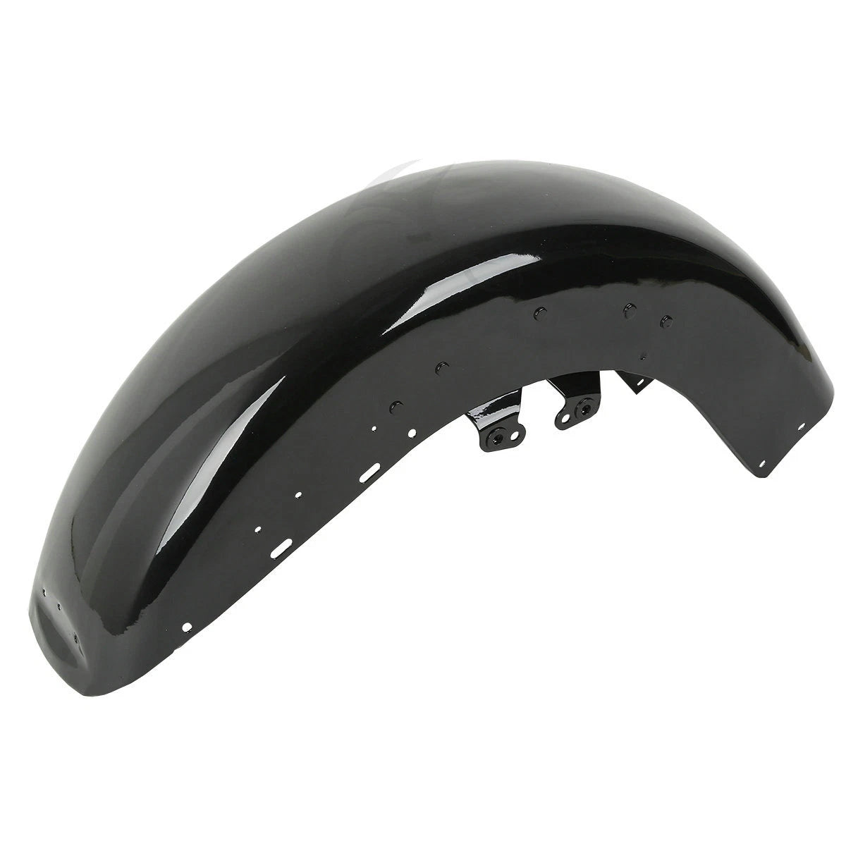 Gloss Black Front Fender for Harley Touring Electra Glide FLHTCU (2014–2025)