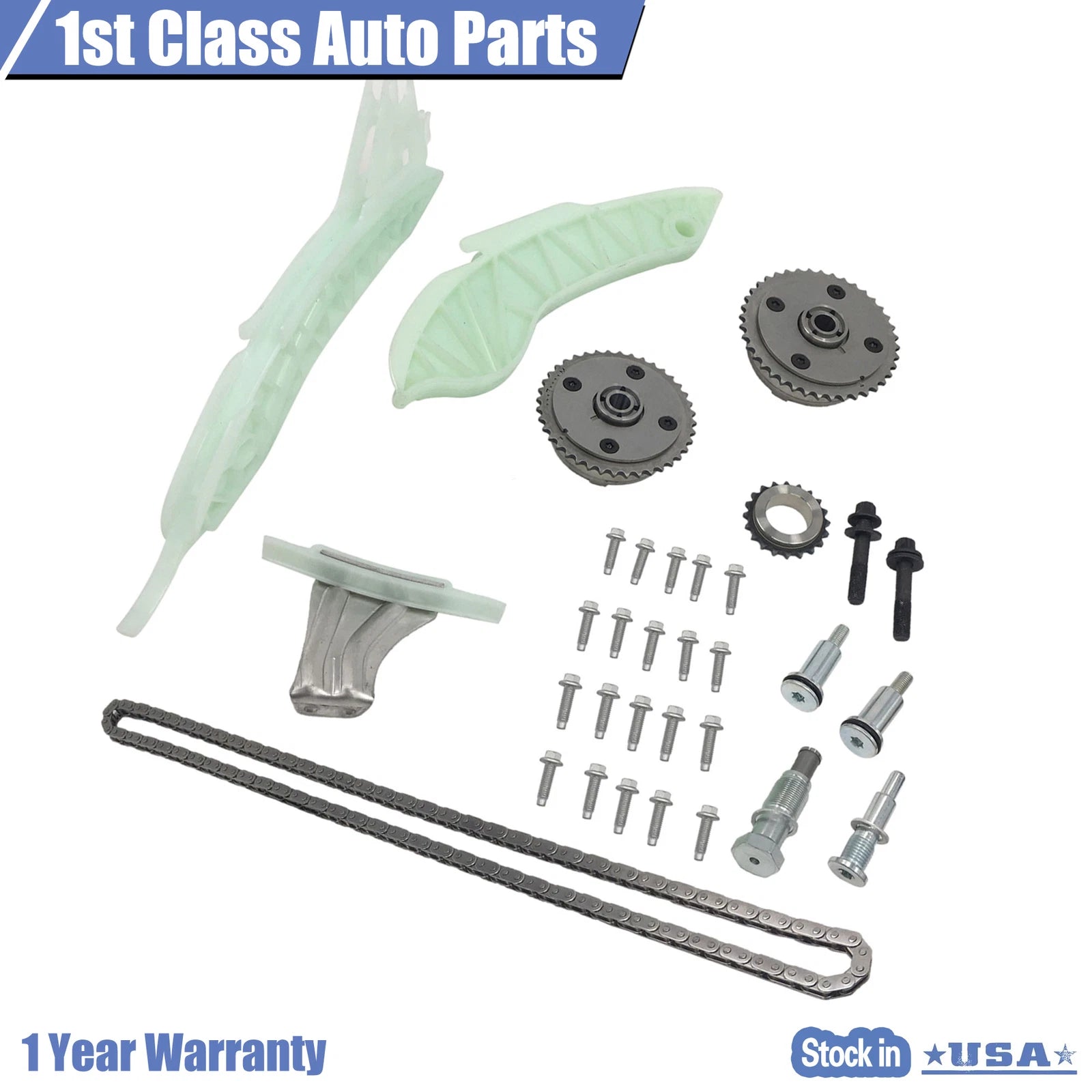 Timing Chain Kit with Camshaft Sprocket for Mini Cooper Paceman (2007–2016)