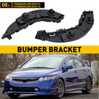 Set of 2 Front Bumper Retainer Brackets for Honda Civic Sedan (2006–2011)