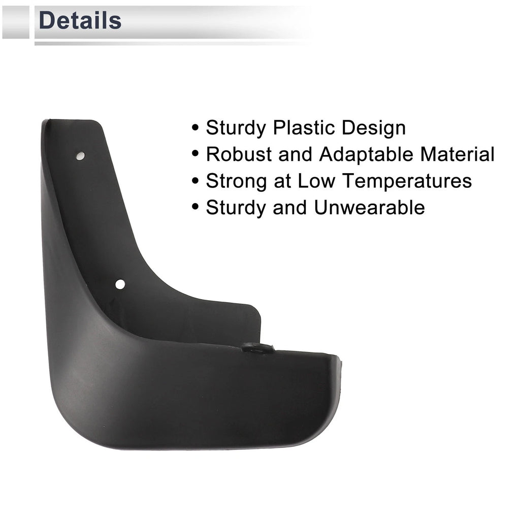 Set of 2 Mud Flaps Splash Guards for Mazda 3 (2011–2013)