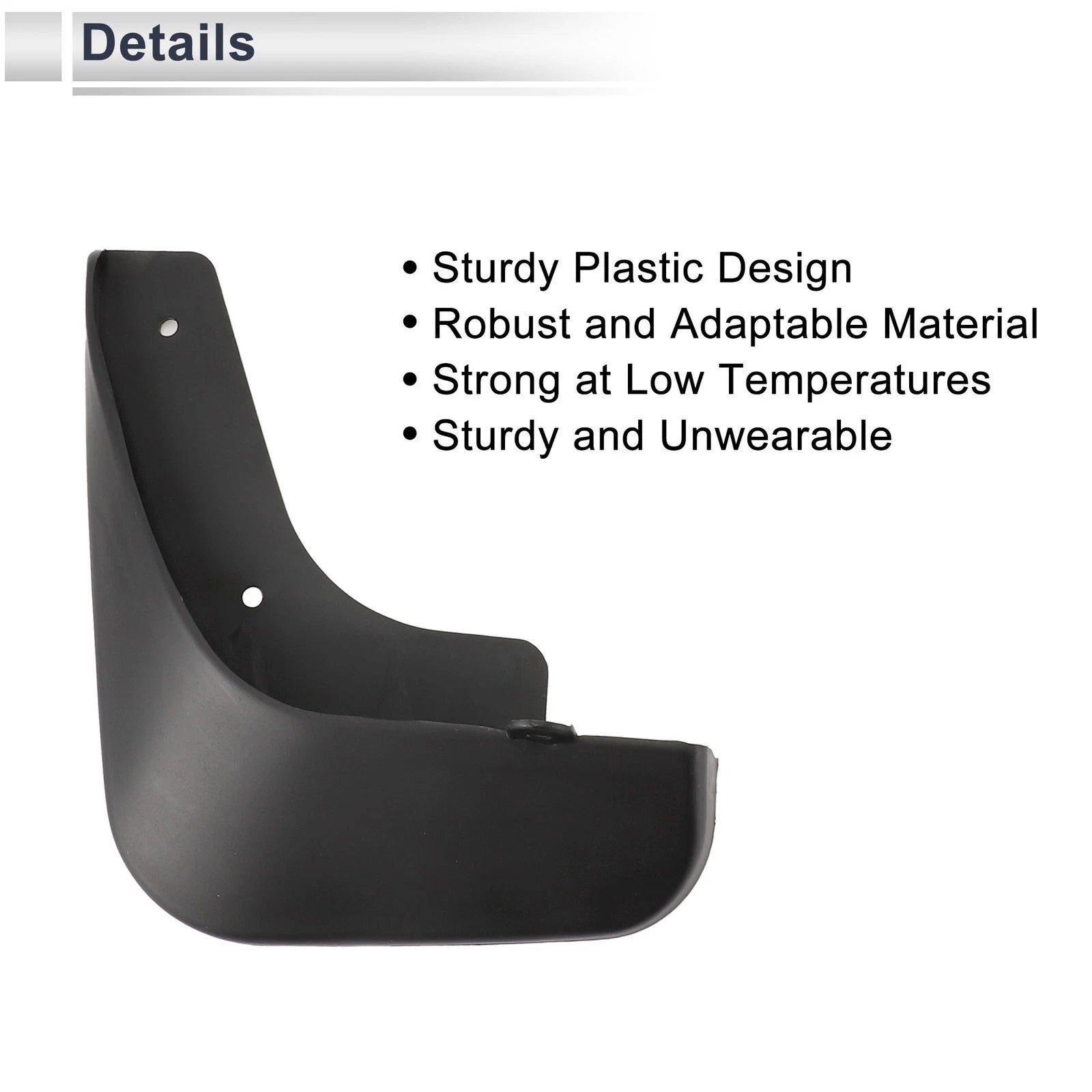 Set of 2 Mud Flaps Splash Guards for Mazda 3 (2011–2013)
