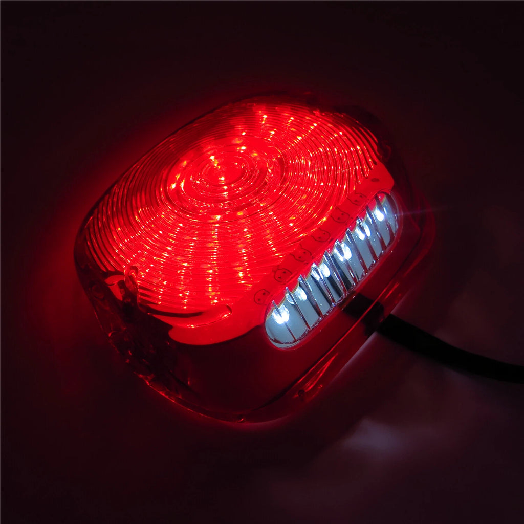 Red LED Tail Brake Light for Harley Softail Sportster Dyna Electra (1996–2008)
