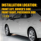 Heated Mirror Glass for Toyota Corolla (2014–2019)