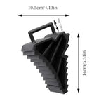 2 x Heavy Duty Non Slip Wheel Chocks for Trailers and Caravans for Vehicles