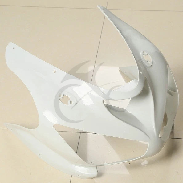 Unpainted White Injection Fairings for Kawasaki Ninja ZX6R ZX636 (2005–2006)