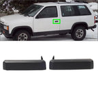 Set of 2 Black Exterior Front Left & Right Door Handles for Nissan D21 (1986–1997)