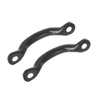 2X Footman Loops Door Limit Straps & Screws Kit for Jeep Wrangler (CJ YJ TJ)