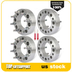 Set of 4 Wheel Spacers for Chevy Silverado 2500 HD GMC K2500 K3500