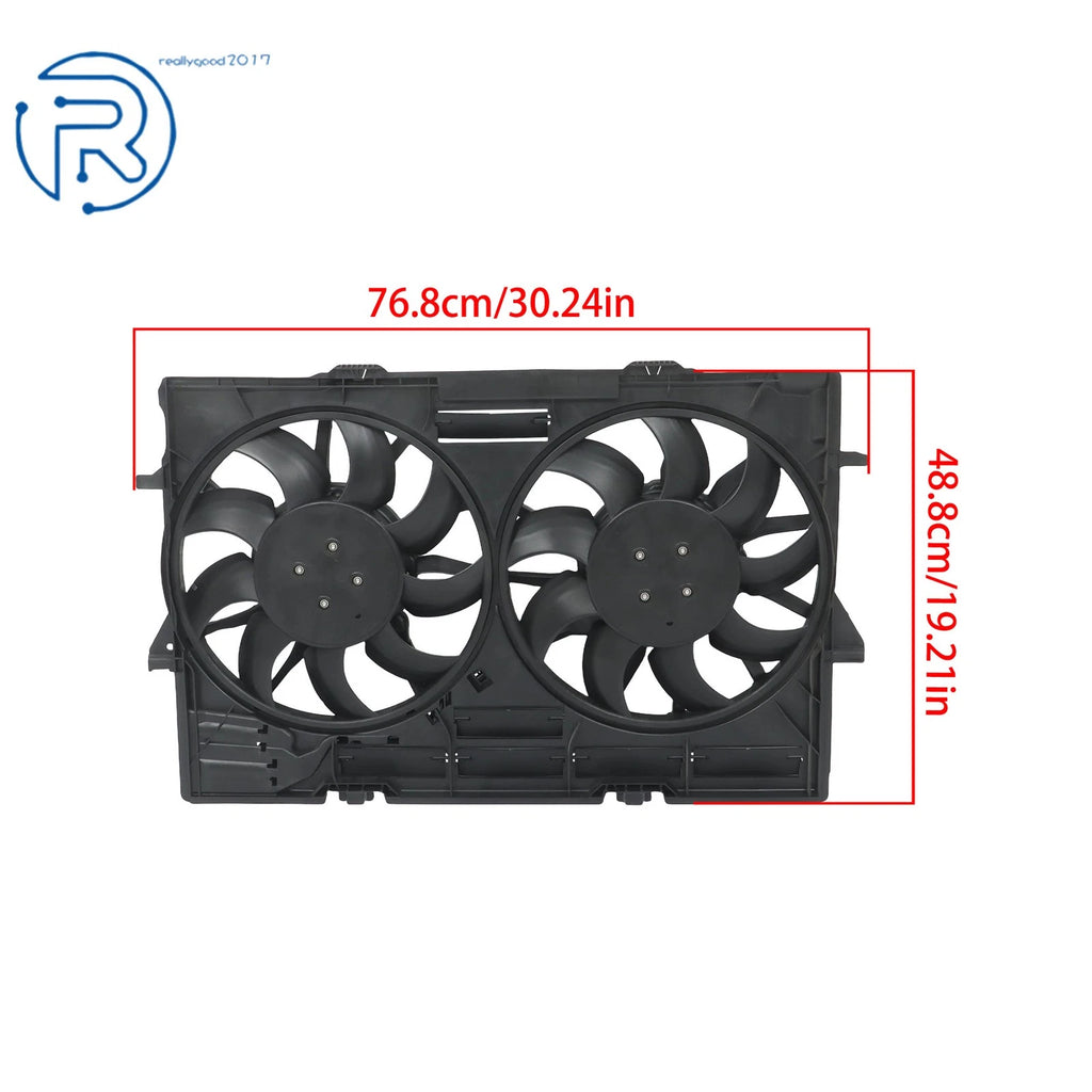 Radiator Cooling Fan Assembly for Porsche Macan (2015-2022)