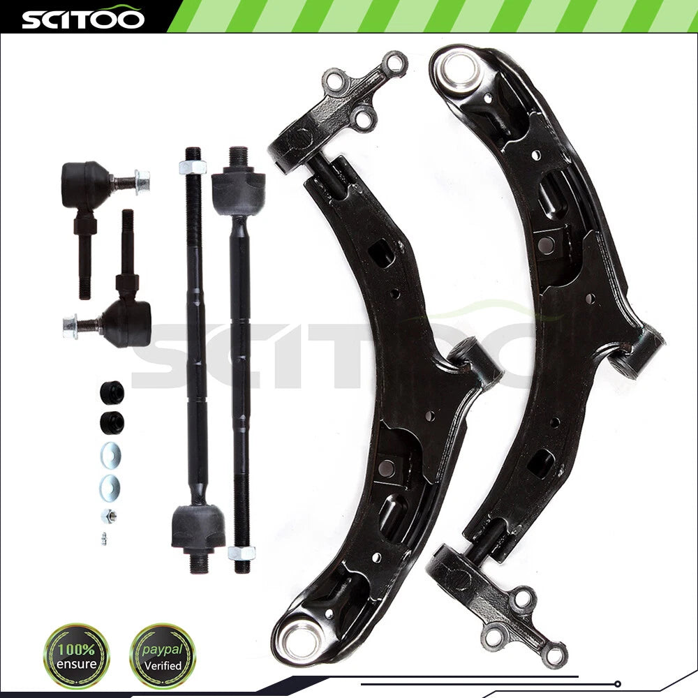 Front Lower Control Arm & Ball Joint Tie Rod End for Nissan Sentra (2001–2006)
