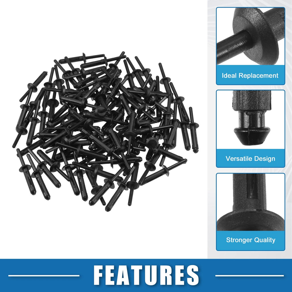 100 Pcs Bumper Retainer Clips No. 6506007AA for Dodge Nitro (2007–2011)