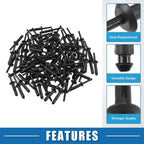100 Pcs Bumper Retainer Clips No. 6506007AA for Dodge Nitro (2007–2011)