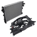 Radiator Condenser & Cooling Fan Assembly for Ford Mustang V6 (2011–2014)