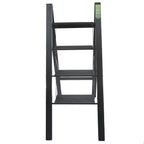 4-Step Folding Ladder with Wide Anti-Slip Pedal