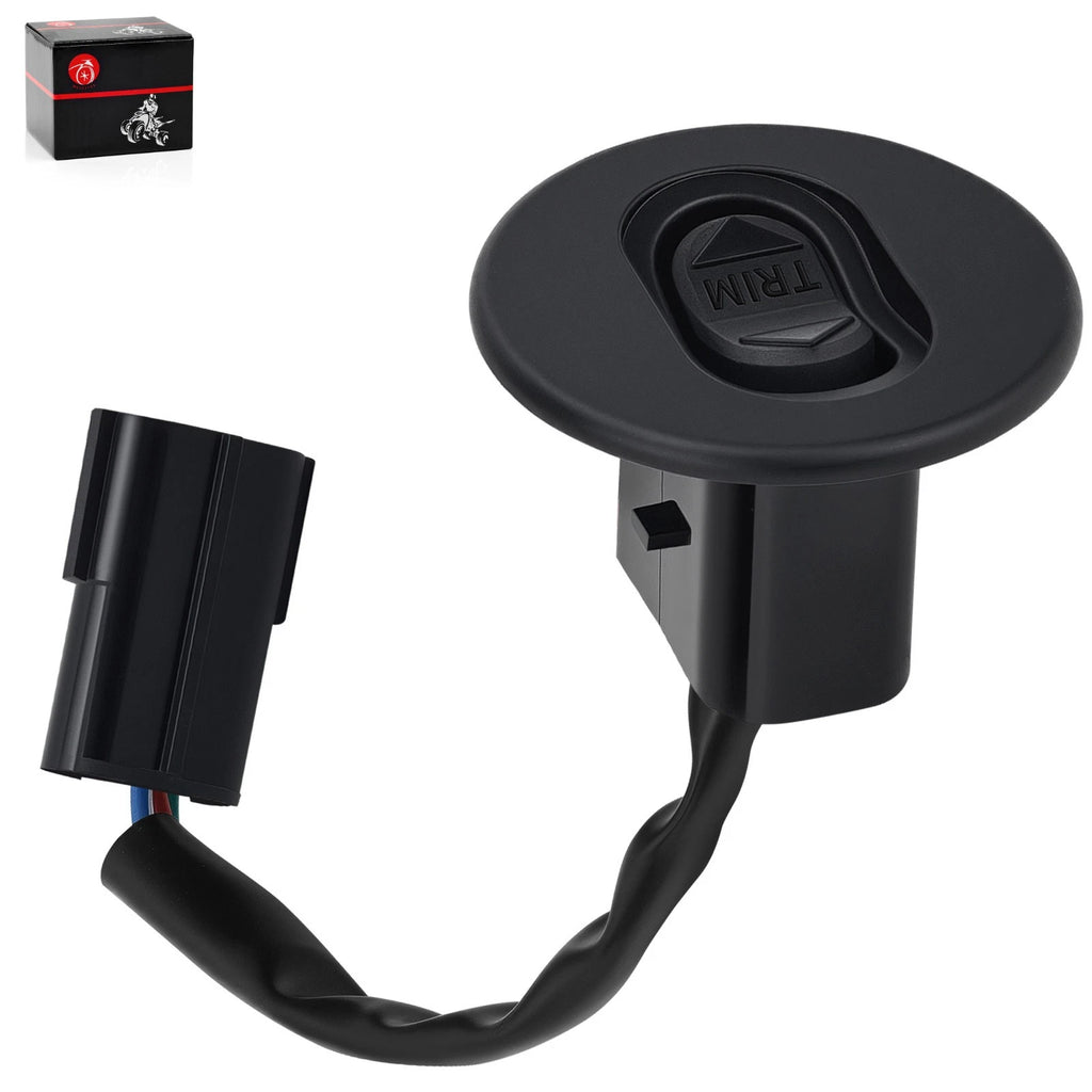 Trim Switch Round Bezel for Mercury 65 80hp (F65 F80 JET) (2B095049 & Up)
