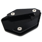 Black Kickstand Side Stand Enlarger Foot Plate for Yamaha MT-07 FZ-07 (14-21)