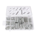 Set of 200 Small Metal Loose Steel Coil Springs Assortment Kit